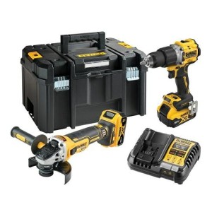 DEWALT ZESTAW COMBO 18V DCK2026P2T (DCD805, DCG405) 2x5,0Ah
