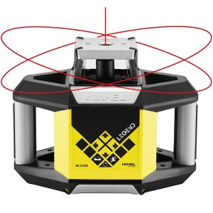 NIVEL SYSTEM NIWELATOR LASEROWY NL320R DIGITAL wiązka czerwona