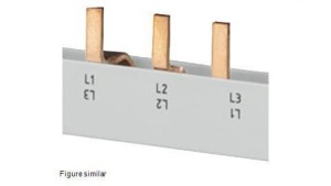Szyna łączeniowa grzebieniowa 10qmm 3x1-faz.+HS długość 214mm 5ST3743
