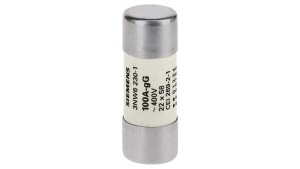 Wkładka bezpiecznikowa cylindryczna gG NFC 22x58mm 500V AC 100A bez wskaźnika 3NW6230-1