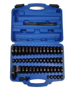 SILVER ŚCIĄGACZ TULEI ŁOŻYSK ADAPTERY PRAS 52el 18-74mm