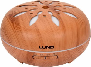 LUND NAWILŻACZ POWIETRZA DYFUZOR ZAPACHU 500ml  CIEMNE DREWNO Z PILOTEM