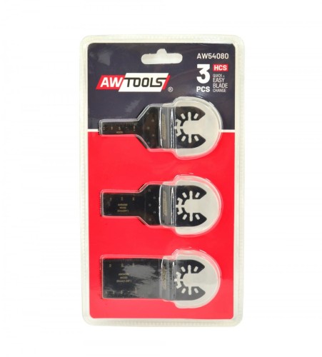 AWTOOLS MT ZESTAW BRZESZCZOTÓW  3szt. DO URZĄDZENIA WIELOFUNKCYJNEGO