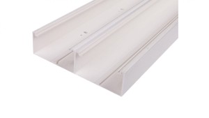 Kanał instalacyjny bez pokrywy KIO 190x50mm zatrzaskowy biały 330240 /2m/