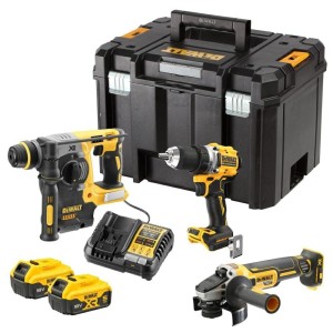 DEWALT.ZESTAW COMBO 18V DCK330P2T (DCD800 + DCH273 + DCG405) 2x5,0Ah TSTAK