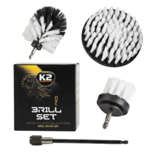 K2 ZESTAW SZCZOTEK NA WKRĘTARKĘ  BRILL SET PRO 3szt