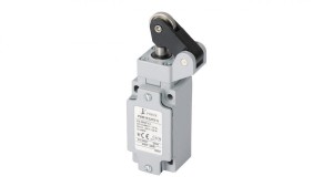 Wyłącznik krańcowy metal 1R 1Z migowy popychacz stalowy i dźwignia z rolką stalową Ø22 PBM1E32PZ11 A37-3460
