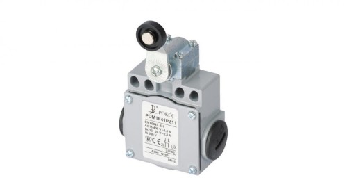 Łącznik krańcowy dźwignia z rolką z tworzywa 1no+1nc PDM1F41PZ11 A37-5670
