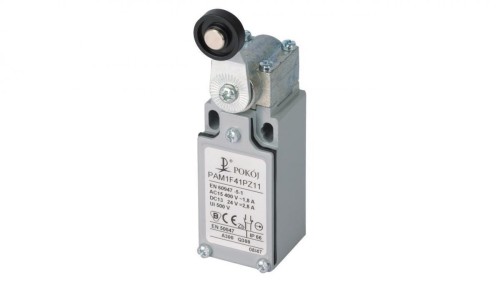 Wyłącznik krańcowy 1R 1Z migowy metal dźwignia z rolką z tworzywa Ø18 PAM1F41PZ11 A37-4670