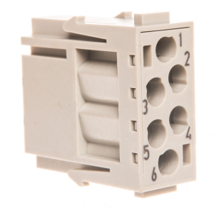 Obudowa gniazda męska 500V 16A Han 6 Mod Sti-c 16A 09140063001