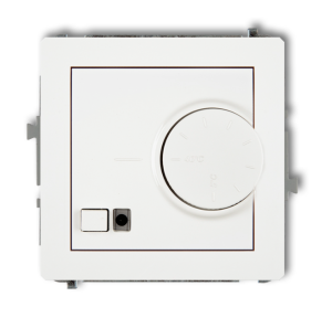 DECO Regulator temperatury elektroniczny z czujnikiem powietrznym biały DRT-2