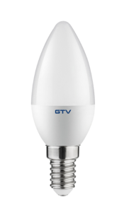 Żarówka LED E14 C30 6W 470lm 3000K AC180-250V 160st. LD-SMGC30B-60