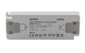 Zasilacz LED slim 12V DC 12W ZNS-12-12 LDX10000137