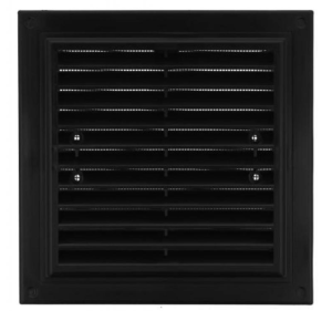 Kratka wentylacyjna MWR 250X180mm z siatką i uchwytami mocującymi szary MWR250X180GR