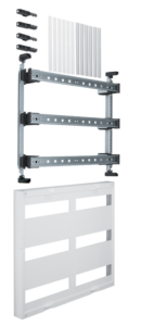 Blok dla aparatów modułowych montowanych poziomo 6x12PLE 450x500x125mm univers N UD32B1