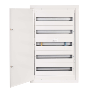 Rozdzielnica modułowa 5x24 podtynkowa z zamkiem IP31 RPSM 120 Z (5X24) P120-5-24-20