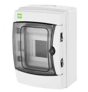 GALANT PLUS Rozdzielnica modułowa hermetyczna 1x4 natynkowa IP65 1601-01