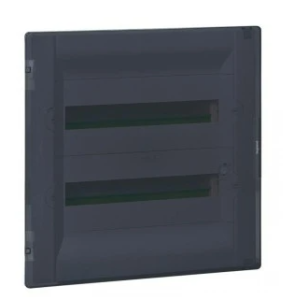 Rozdzielnica modułowa 2x18 podtynkowa IP40 PRACTIBOX3 /drzwi przezroczyste/ 401757