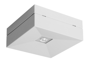 Oprawa awaryjna LOVATO II LED 3W (opt. road) 340lm 1h jednozadaniowa biała LV2R/3W/C/1/SE/X/WH