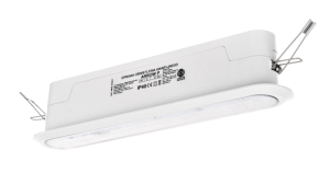 Oprawa awaryjna ARROW P LED 3W 1h jednozadaniowa biała ARPS/3W/E/1/SE/X/WT