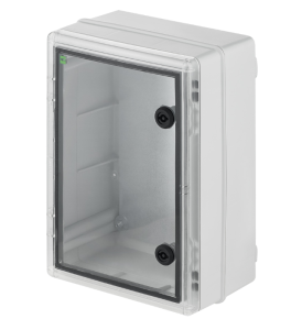 INDUSTRIAL Szafka rozdzielcza hermetyczna SR2 252x352x162mm 400V IP65 transparentna 2754-01