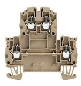 Złączka szynowa 2-piętrowa 4-przewodowa 2,5mm2 beżowa ATEX WDK 2.5N 1041600000
