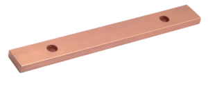 Szyna zbiorcza miedziana 5P 630A 30x10mm UM35B