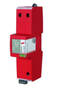 Ogranicznik przepięć Typ T1 1P 25kA 1,5kV ( z wbudowanym bezpiecznikiem) DEHNvenCI 255 961200