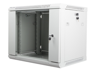 Szafka serwerowa wisząca 19 9U 600x450 szara LANBERG /do zmontowania/ WF01-6409-10S