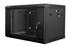 Szafka serwerowa wisząca 19 6U 600x450 czarna LANBERG /do zmontowania/ WF01-6406-10B
