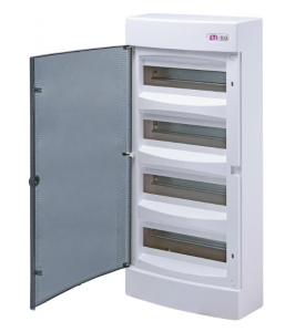 Rozdzielnica modułowa 4x12 natykowa drzwi dymne / IP 40 400V AC / ECT48PT-s 001101022