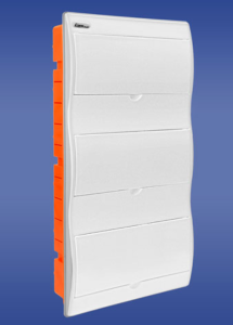 Rozdzielnica modułowa 3x12 podtynkowa IP40 RP-36/B Fala (N+PE) 8.16