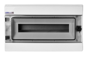 Rozdzielnica hermetyczna modułowa (500V AC ,1000V DC) 1x18 natynkowa IP65 RH-18 36.18