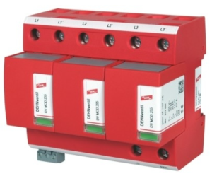 Ogranicznik przepięć Typ T1+T2 3P 25/75kA 1,5kV DEHNventil M TNC 255 FM 951305