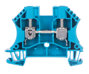 Złączka szynowa 2-przewodowa 6mm2 niebieska Ex WDU 6 BL 1020280000