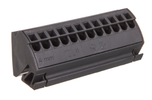 Blok potencjałowy 4mm2 ciemnoszary 812-102