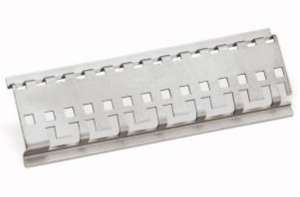 Szyna montażowa 1m metalowa z perforacją do obejm do ekranów 790-145
