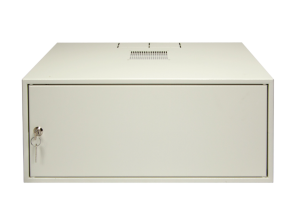 Szafa RACK 19 cali 6U 555x400mm IP30 RAL9002 (drzwi pełne) SZW Simple SZWS-19-6U-40-DP 19-8007SZWS-19-6U-40-DP