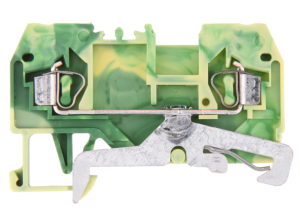 Złączka szynowa ochronna 2,5mm2 żółto-zielona 280-907
