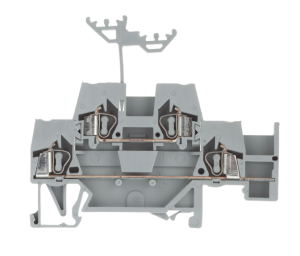 Złączka szynowa 2-piętrowa 2,5mm2 L / L szara 280-520