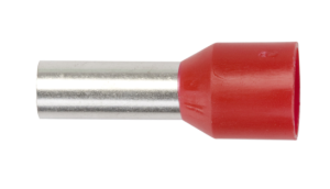 Końcówka tulejkowa izolowana TI 10mm2/12mm czerwona cynowana TI10L12x50 /50szt./