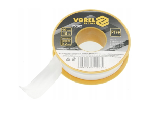 VOREL TAŚMA TEFLONOWA 15m*19mm*0,2mm