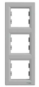ASFORA Ramka 3-krotna pionowa aluminium EPH5810361