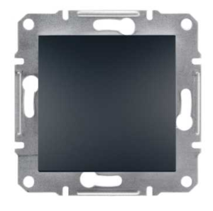 ASFORA Łącznik krzyżowy bez ramki antracyt EPH0500171