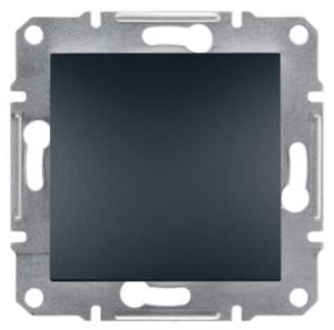 ASFORA Łącznik 1-biegunowy (z. śrub.) bez ramki antracyt EPH0100371