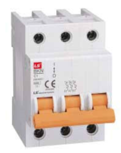 Wyłącznik modułowy LS Electric BKH 3P 125A charakterystyka C 06110348R0 BKH 3P C125A