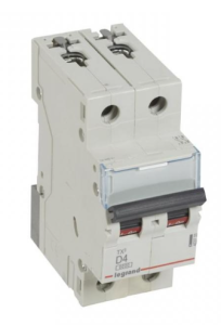 Wyłącznik nadprądowy 2P D 4A 6kA AC S302 TX3 403733