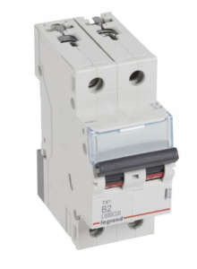 Wyłącznik nadprądowy 2P B 2A 6kA AC S302 TX3 403380