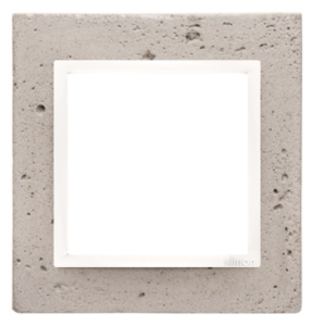 Simon 54 Nature Ramka pojedyncza beton - AL BETONE DRN1/91