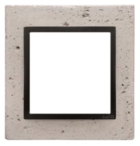Simon 54 Nature Ramka pojedyncza beton - FUNDA MENTE DRN1/93